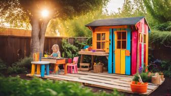 Bauen mit Paletten für Kinder: Kreative Ideen und Anleitungen für den selbstgemachten Spielspaß