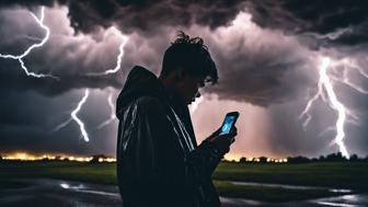 Darf man bei Gewitter Handy benutzen? Risiken und Sicherheit