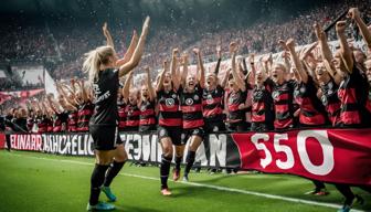 Eintracht Frankfurt Frauen erobern mit Kantersieg gegen Freiburg die Tabellenspitze