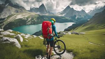 Erlebe Abenteuer mit dem Vaude Bike Alpin 25+5 - Der perfekte Fahrradrucksack für deine Touren