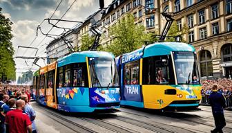 Kurioser Wettbewerb: Tram-EM in Frankfurt begeistert tausende Besucher