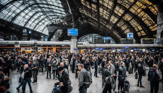 Massive Bahnstörung in Frankfurt aufgrund von Stromausfall