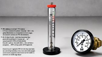 Umrechnung von 15 PSI in Bar: So einfach geht's!