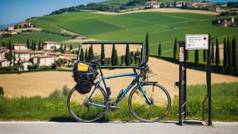 Warntafel für Fahrradträger in Italien: Strafen und wichtige Informationen