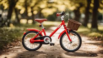 Woom 4 Anniversary Red - Das ideale Kinderfahrrad für kleine Abenteuer